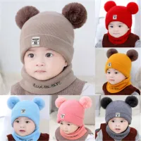 Children's set cap and neckline