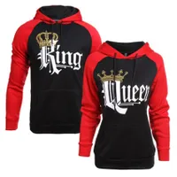 Exclusive sweatshirts for couples - KING AND QUEEN