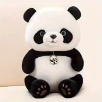 Jucărie din pluș panda drăgălașă - cadou adorabil pentru copii și adulți