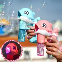 Automatyczny elektryczny super bubbler dla dzieci w kształcie delfina