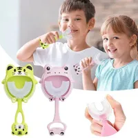 Silicone massage toothbrush for children