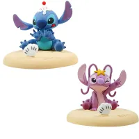 Cute Stitch and Angel phone holder