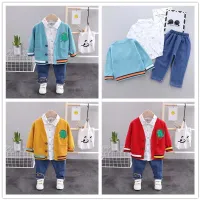 Children's spring set with shirt and sweater