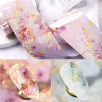 Sticker for nails in marble decor