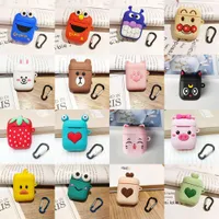 Cute silicone case for AirPods headphones
