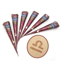 Henna for temporary tattoo - 12 pcs