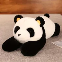 Large plush panda pillow - cute pet for your living room and bedroom