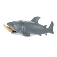 Funny squeezing shark