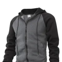 Men's hooded sweatshirt with zipper - various colours