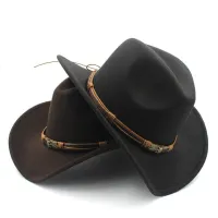 Pălărie de cowboy de modă cu centura