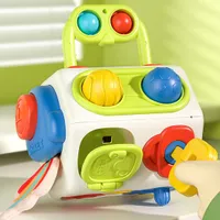 Colour octagonal rattle for infants