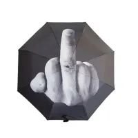 Kreatívny dáždnik na odtlačky prstov