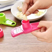 Multifunction garlic cutter