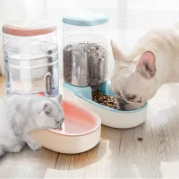 Powder dispenser for dogs or cats