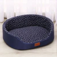 Klasyczne oryginalne miękkie łóżko dla psa - więcej kolor
