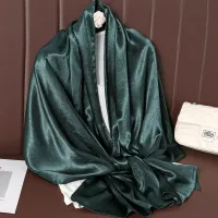 Luxury chiffon scarf for women, fashionable, soft and monochrome - More colors