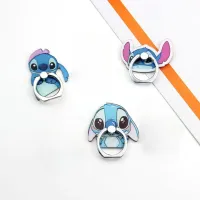 Metal cute PopSockets holder with Stitch motif