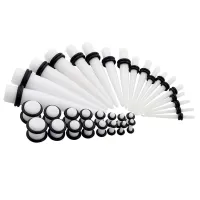 Set of straight extensions and plugs - 36 pcs