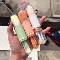 Set de pensule cosmetice de călătorie - ideal pentru călătorii lungi, mai multe variante de culori