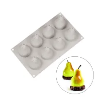 Silicone form pears