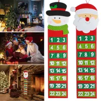 Krásný Vánoční kalendář Snowman