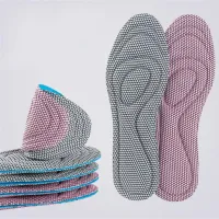 Foam insoles for men and women Nano Antimicrobial Massage Running Accessories