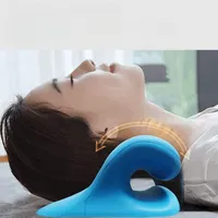 Massage pillow for relieving cervical spine pain