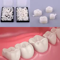 Provizorní zubní korunky - 50 ks