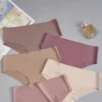 Variegati 5 pezzi di pantaloni senza cuciture, biancheria intima femminile - confortevole, semplice ed elastica