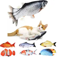 Fish Shaped Rechargeable Cat Toy - Interactive Cat Toy