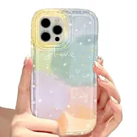 Husă transparentă de protecție cu mesajul "Have a nice day" pentru Samsung Galaxy A54 5G