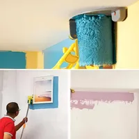 Ceiling-painting roller