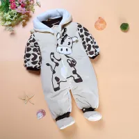 Baby winter jumpsuit with print - 3 colours