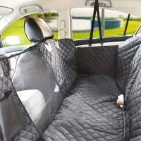 Waterproof protective car cover for dogs in the back seat - Waterproof, with window, scratch-proof, anti-slip