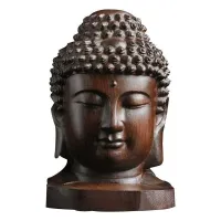 Decorative mahogany Buddha