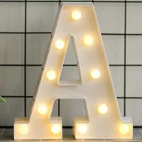 Decorative illuminating letters