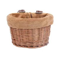 Baby bike basket with lining