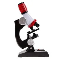 Children's microscope with equipment