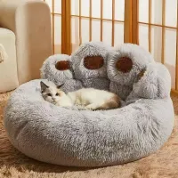 Dog and cat bed - Sofa for pets with warm bed