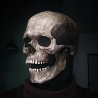 Skull costume with full mask for Halloween