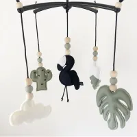 Cute decoration above the crib - baby carousel