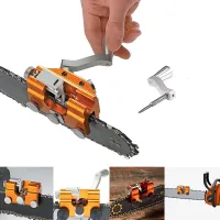 Hand grinder for saw chains