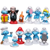 Smurf figurines - 12 pcs