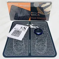 Electric foot massage pad