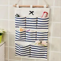 Fabric organiser - 8 pockets