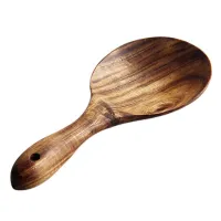 Wooden rice spoon