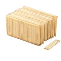 Wooden toothpicks 300 pcs Disposable bamboo toothpicks Double-sided toothpicks