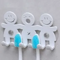 Toothbrush holder with shots