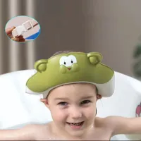Trendy štýlové roztomilé silikónové kúpanie čiapka pre ochranu tváre pri umývaní vlasov