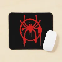 Stylish mouse pad with Spider-man logo theme